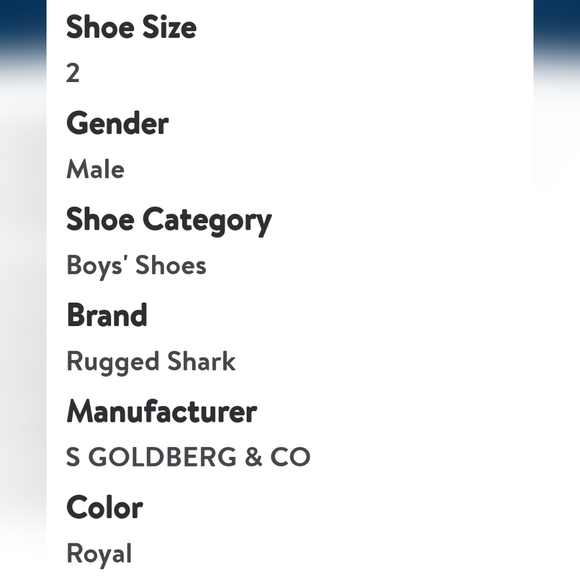 Rugged Shark Kids Lined Sherpa Style Fabric Clog shoes size 2 NWT - Picture 6 of 7